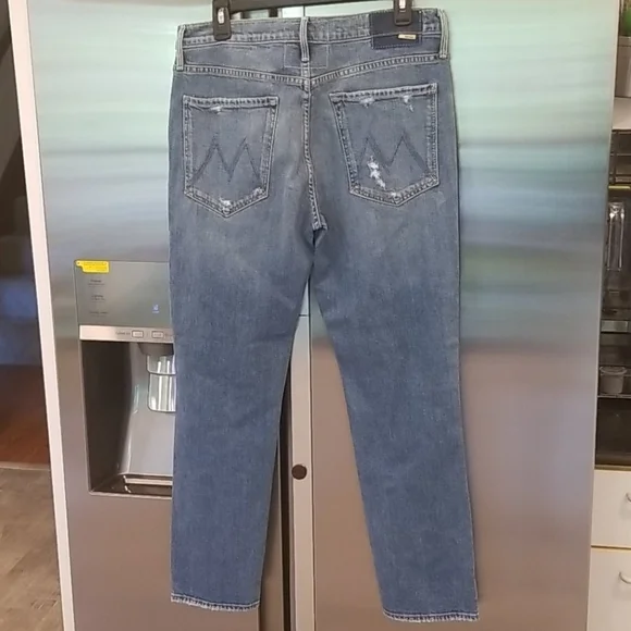 💕MOTHER SUPERIOR💕 The Trickster Ankle Jeans ~ On Holy Ground 30 NWOT